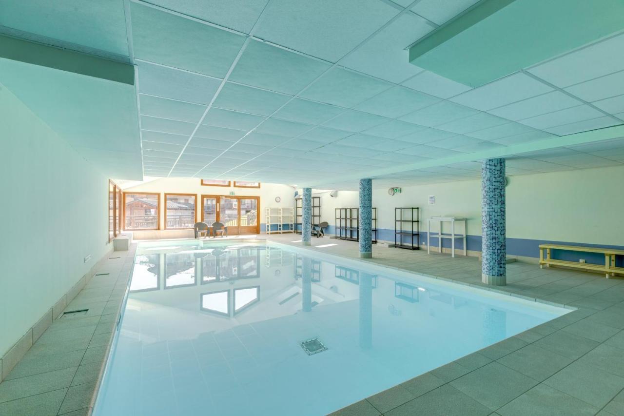 Le Chevreuil - 3 Chambres, Terrasse, Piscine Flumet Zewnętrze zdjęcie